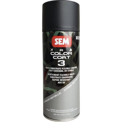 SEM Paints Color Coat 3 Titanium Metallic 16 oz Aerosol