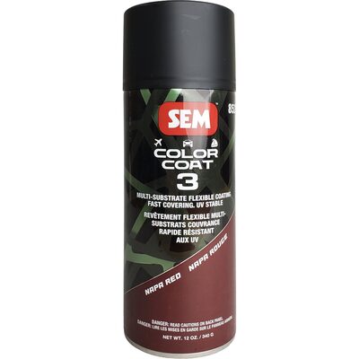 SEM Paints Color Coat 3 Napa Red 16 oz Aerosol