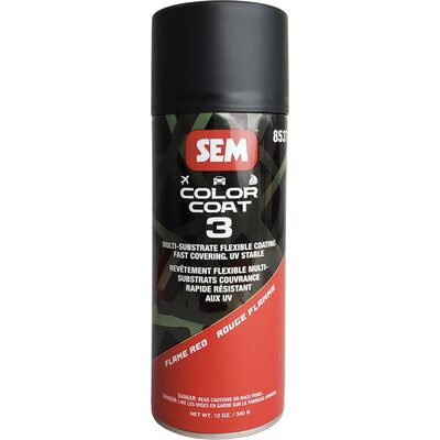 SEM Paints Color Coat 3 Flame Red 16 oz Aerosol