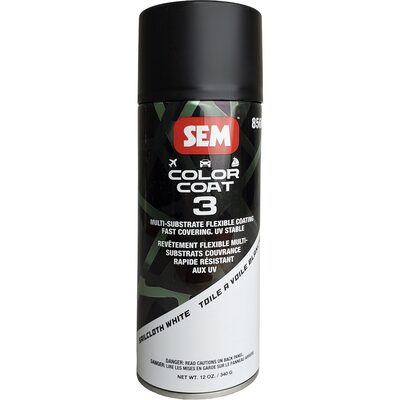 SEM Paints Color Coat 3 Sailcloth White 16 oz Aerosol