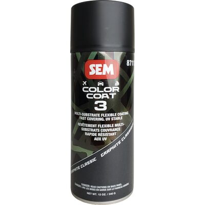 SEM Paints Color Coat 3 Graphite Classic 16 oz Aerosol