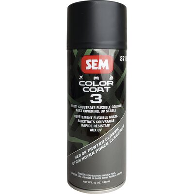 SEM Paints Color Coat 3 Medium Dark Pewter Classic 16 oz Aerosol