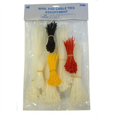 SG Tool Aid Wire and Cable Ties Assortment