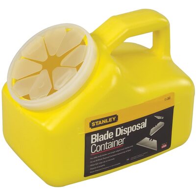 Black & Decker Stanley Branded Blade Disposal Container