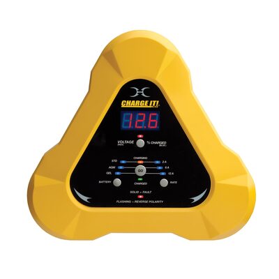 Clore Automotive CHARGE IT! 4512 12/6/2 Amp 12 Volt  Battery Charger