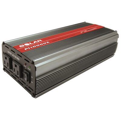 Clore Automotive SOLAR PI10000X 1000W Power Inverter, Dual Outlet