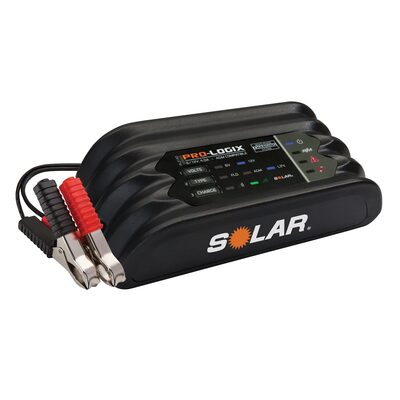 Clore Automotive SOLAR PL2140 6/12V 4.0A SOLAR PRO-LOGIX Battery Maintainer