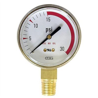 Shark Industries O/A gaug-2 1/2"-1/4" np 0-400