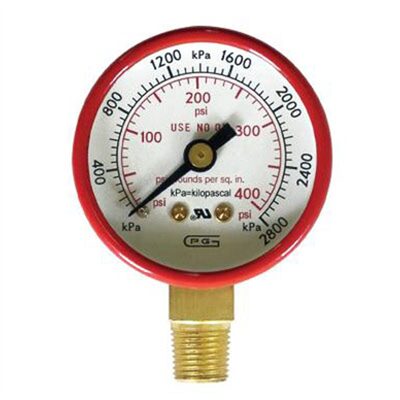 Shark Industries Oxy-Ace 50mm Gg 1/4" NPT 0-400