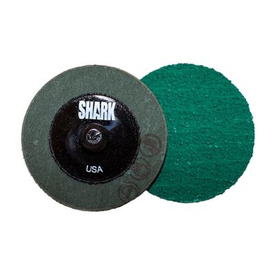 Shark Industries 2" Green Zirconia Mini Grinding Discs 24 Grit - 25 Pk