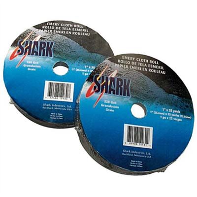 Shark Industries Emery Cloth Roll 80 Grit 1"x10