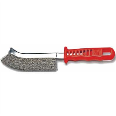 Shark Industries Blue Hdl Steel Scrtch Brsh 102