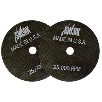 Shark Industries 3x1/32x1/4" A/O Cut Wh 100pk