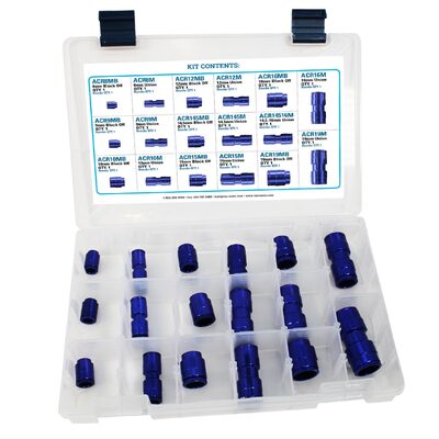 S.U.R.&R. Metric A/C Union and Block Off Kit