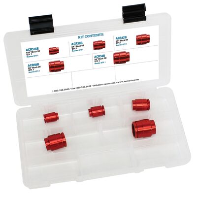 S.U.R.&R. Standard A/C Push-To-Connect Block Off Kit