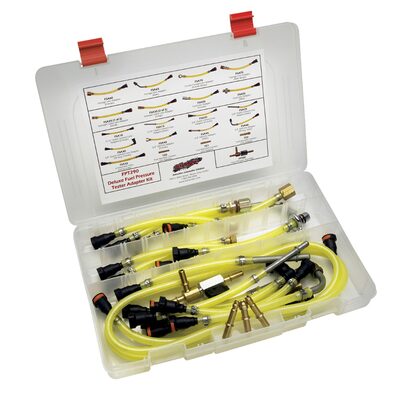 S.U.R.&R. Deluxe Fuel Pressure Tester Adapter Kit