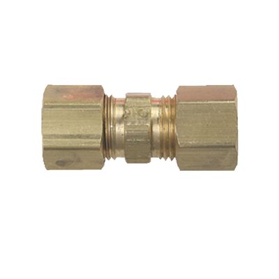 S.U.R.&R. K060 3/8 Inch Nylon to Steel Compression Union