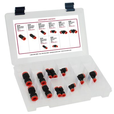 S.U.R.&R. Nylon Fuel Line Union Assortment