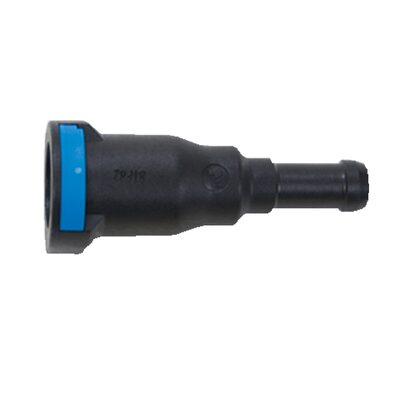 S.U.R.&R. KP030 3/8 Inch - 5/16 Inch Straight Push-On Universal Quick Connect - 2 Pack