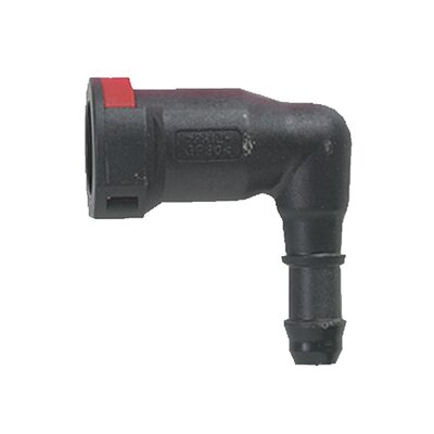 S.U.R.&R. KP125 3/8 Inch - 3/8 Inch 90 Degree Push-On Universal Quick Connect - 2 Pack