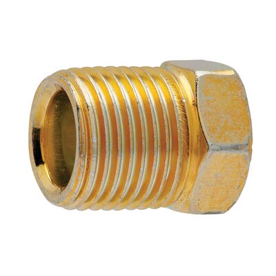 S.U.R.&R. 3/8" MALE TUBE NUT 5/8" X 18 (2)