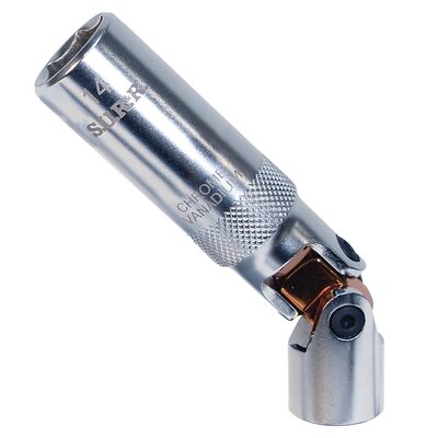 S.U.R.&R. 3/8&rdquo; Drive 14mm Spring-Return Spark Plug Socket Set makes spark plug removal/replacement easier and faster