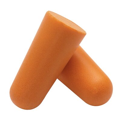 Jackson Safety Earplugs - H10 Disposable - Uncorded - Orange - NRR 31 - (200 Pair Per Dispenser Box)