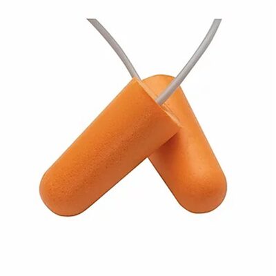Jackson Safety Earplugs - H10 Disposable - Corded - Orange - NRR 31 - (100 Pair Per Dispenser Box)