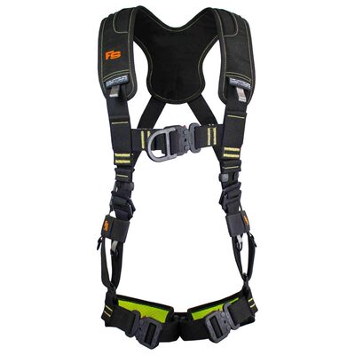 FALL SAFE Safety Harness - ARC FLASH COMFORT Series - Vest Style Climbing - Size: S/M