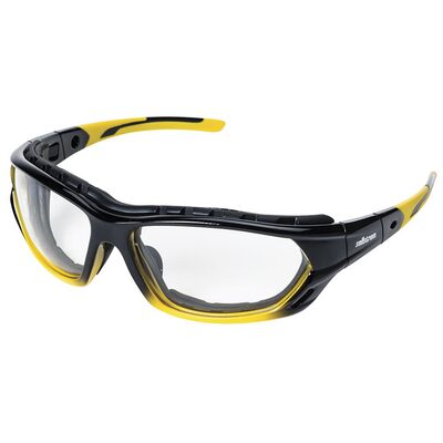 Sellstrom Safety Glasses - XPS530 Series - Clear Lens with 2.5 Bifocal - Yellow/Black Frame - Sta-Clear&reg; AF/HC -  Sealed