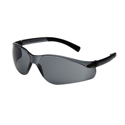 Sellstrom Safety Glasses - X330 Series - Smoke Lens - Smoke Frame - Hard Coated