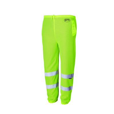 Pioneer Mesh Safety Pants  - Color:  Hi-Viz Yellow/Green  - Size: 4/5XL