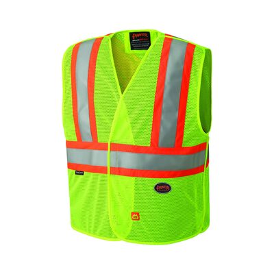 Pioneer Flame Resistant Hi-Viz Vest  - Color:  Hi-Viz Yellow/Green  - Size: 2/3XL