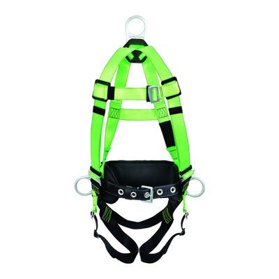 PeakWorks Contractor Harness with Positioning Belt - 3D - Class AP - Size XXL