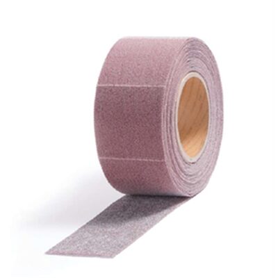 Sunmight USA Corporation Sun Net 82014 Closed Coated Grip Sheet Roll, 2-3/4 in W x 33-1/2 in L, P320 Grit, Premium Aluminum Oxide