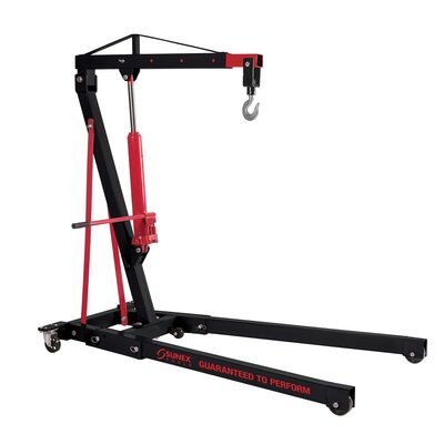 SUNEX 2 Ton Folding Engine Crane w/ Dual Pu
