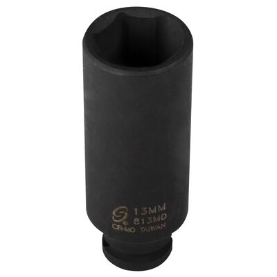 SUNEX SOC 13MM 1/4D IMP 6PT DP