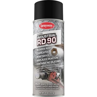 Sprayway Inc. SW090 Industrial Spray Lubricant, 16 oz Aerosol Can, Gas, Amber