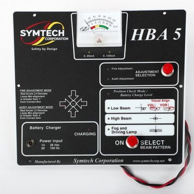 Symtech HBA 5 and HBA 5P Control Panel