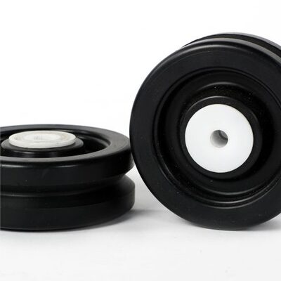Symtech Headlamp Alignment Mast Grooved Wheels Set of 2