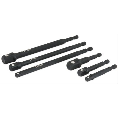 TITAN 6-PC SOCKET ADAPTER SET
