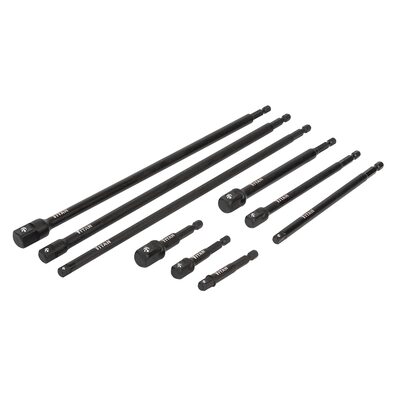 TITAN 9-PC IMPACT SOCKET ADAPTER SET