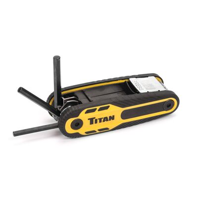 Titan 8 pc. Locking SAE Hex Key Set
