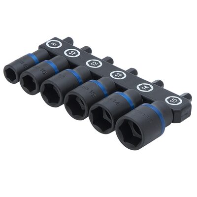 TITAN 6-PC METRIC POWER NUT DRIVER SET