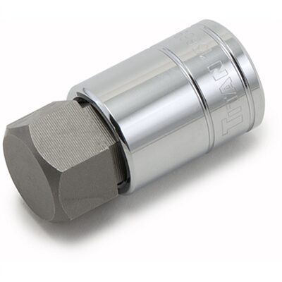 TITAN 1/2" DR. 1" HEX BIT SOCKET