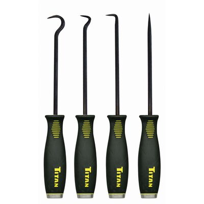 TITAN 4PC JUMBO BOLSTERED PICK HOOK SET