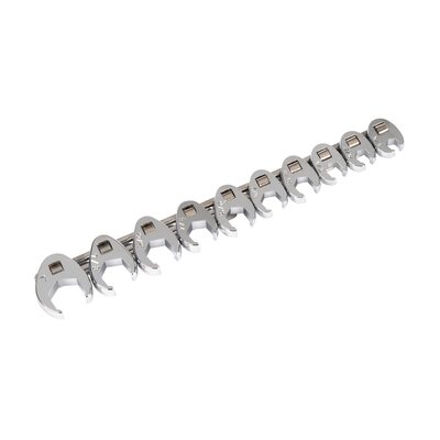 TITAN 10-PC 3/8" DR SAE FLARE NUT CR