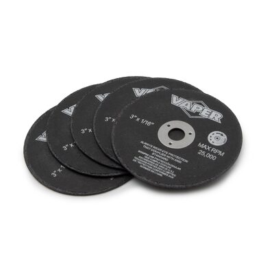 Titan 5 pc. 3 in. x 1/16 in. Cut-Off Wheels