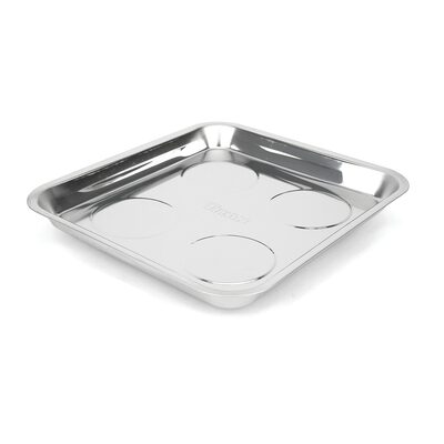 TITAN 10-1/2" x 11-1/2" Square Magnetic Parts Tray
