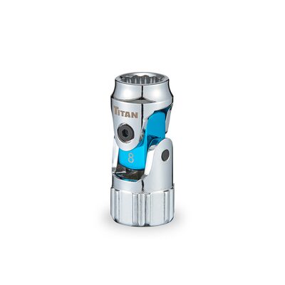 Titan 1/4 in. Drive Auto-Flex&trade; 8mm Socket